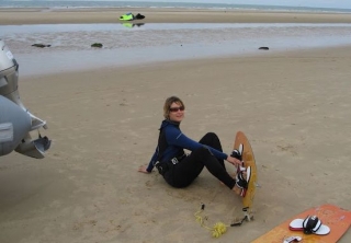  风筝冲浪 加莱海峡入门 